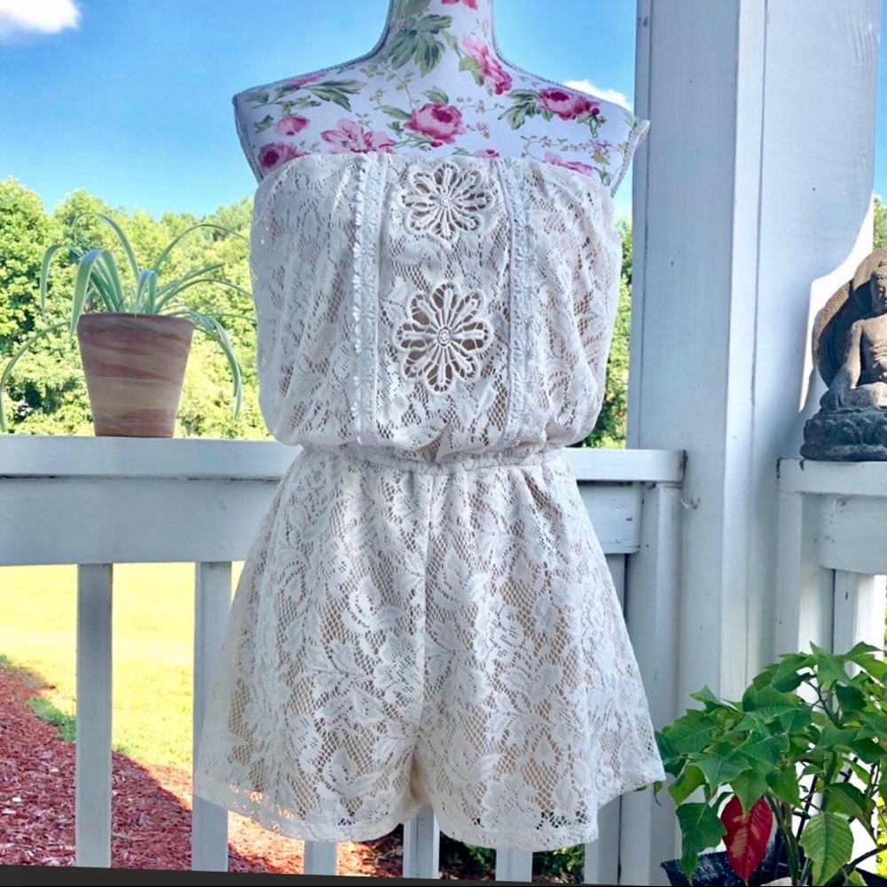 Lace Romper